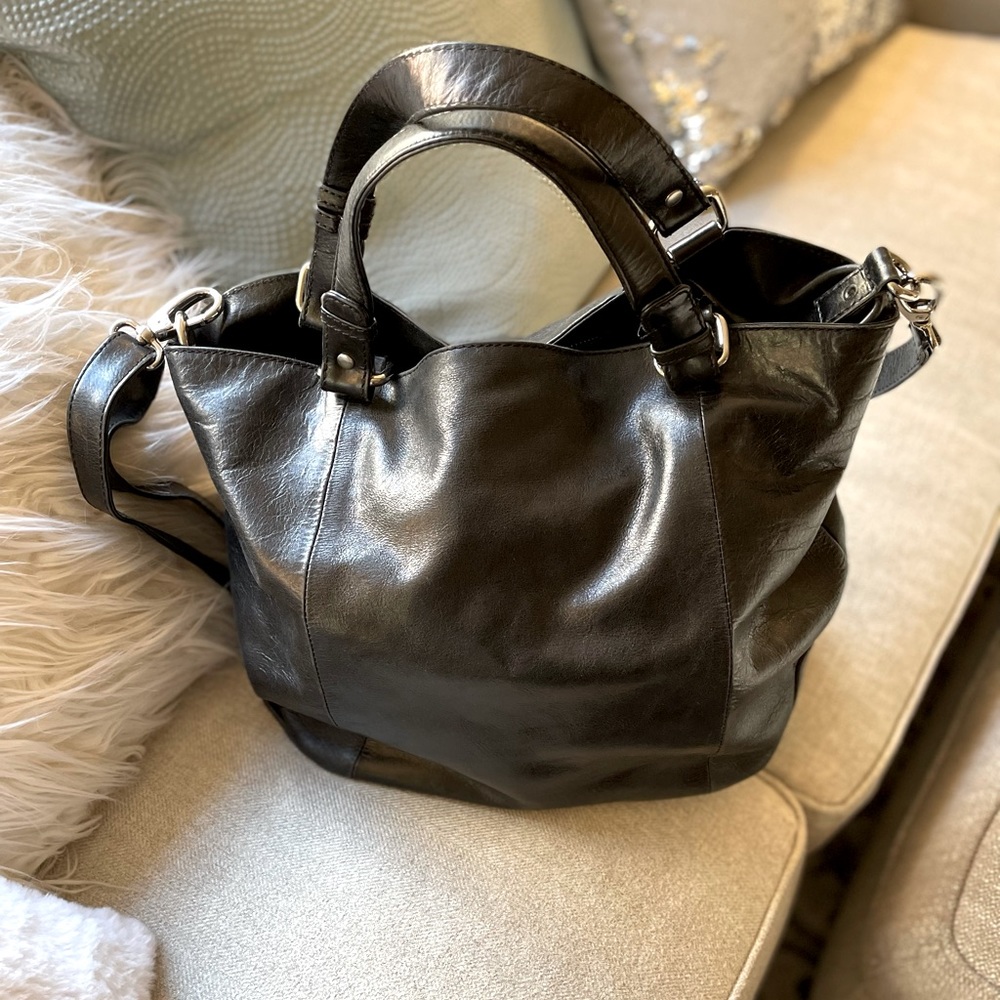 Moreno Black Leather Bag